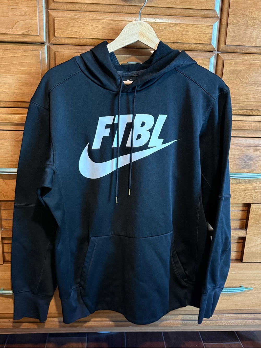 Nike FTBL Black Dri-Fit Pullover Hoodie